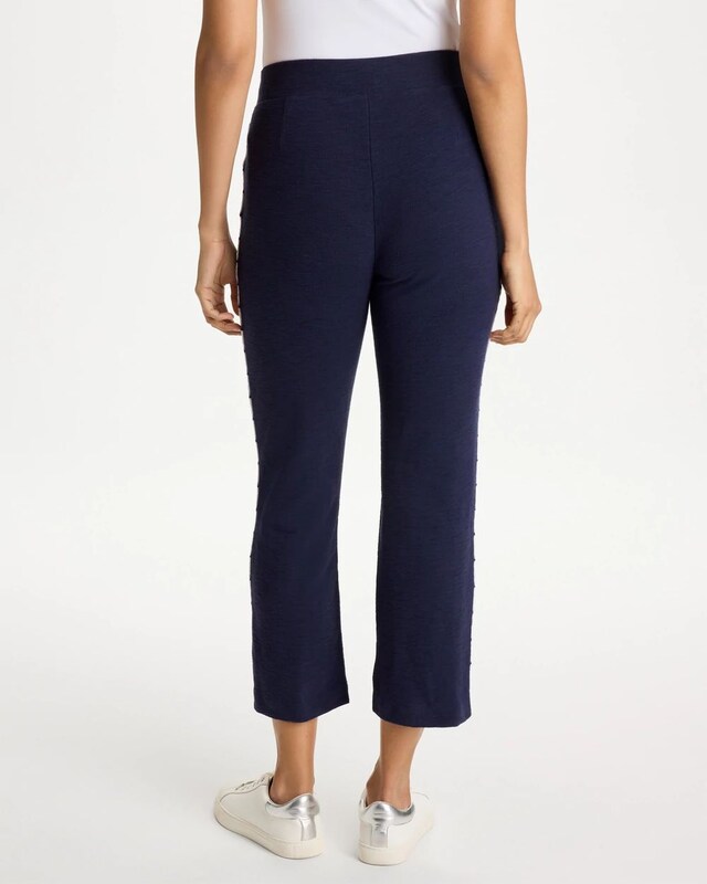 Zenergy Jersey Ombre Striped Crop Pants - image 3